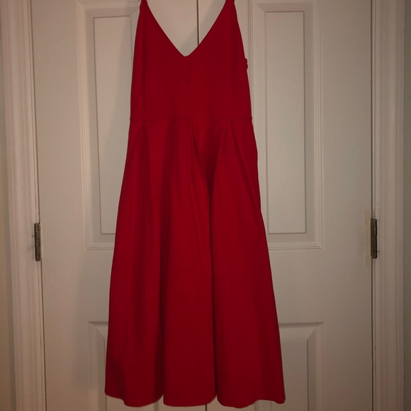 Wyatt Red Dress, Size Medium - Picture 4 of 7